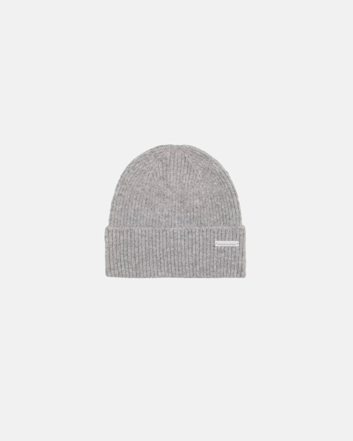 WORDLESS PARIS Ribbed Beanie
