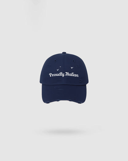 WORDLESS ITALIAN DISTRESSED HAT 2025