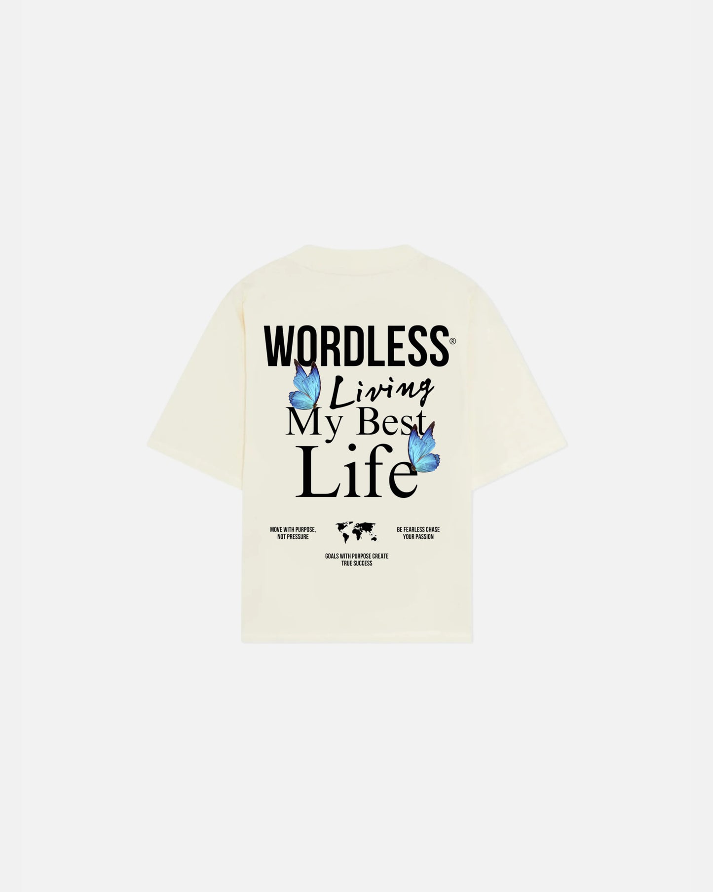 WORDLESS LIFE BOXY TEE 300 SS25