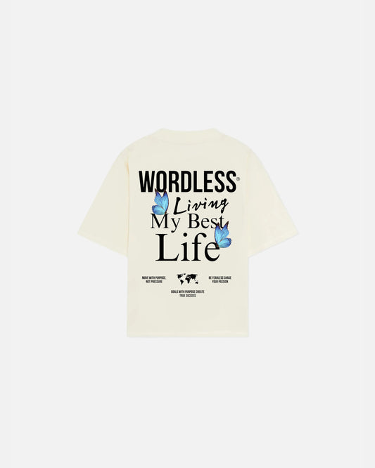 WORDLESS LIFE BOXY TEE 300 SS25