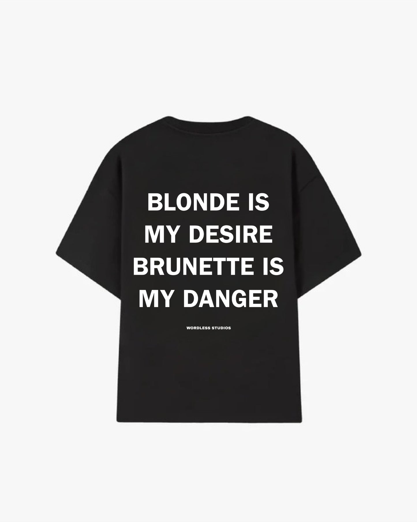 WORDLESS Brunette Tee 300