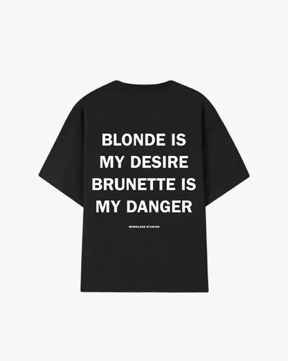 WORDLESS Brunette Tee 300