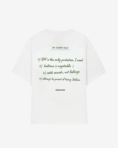 WORDLESS Summer Rules Tee 300