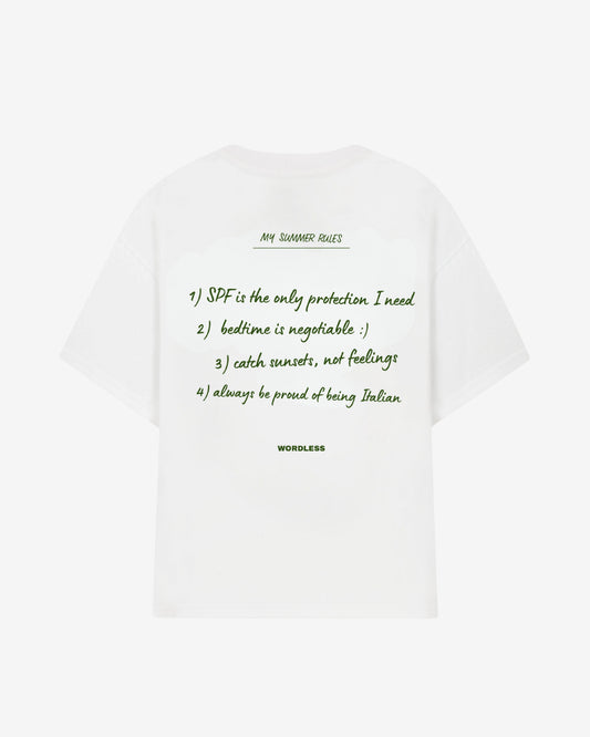 WORDLESS Summer Rules Tee 300