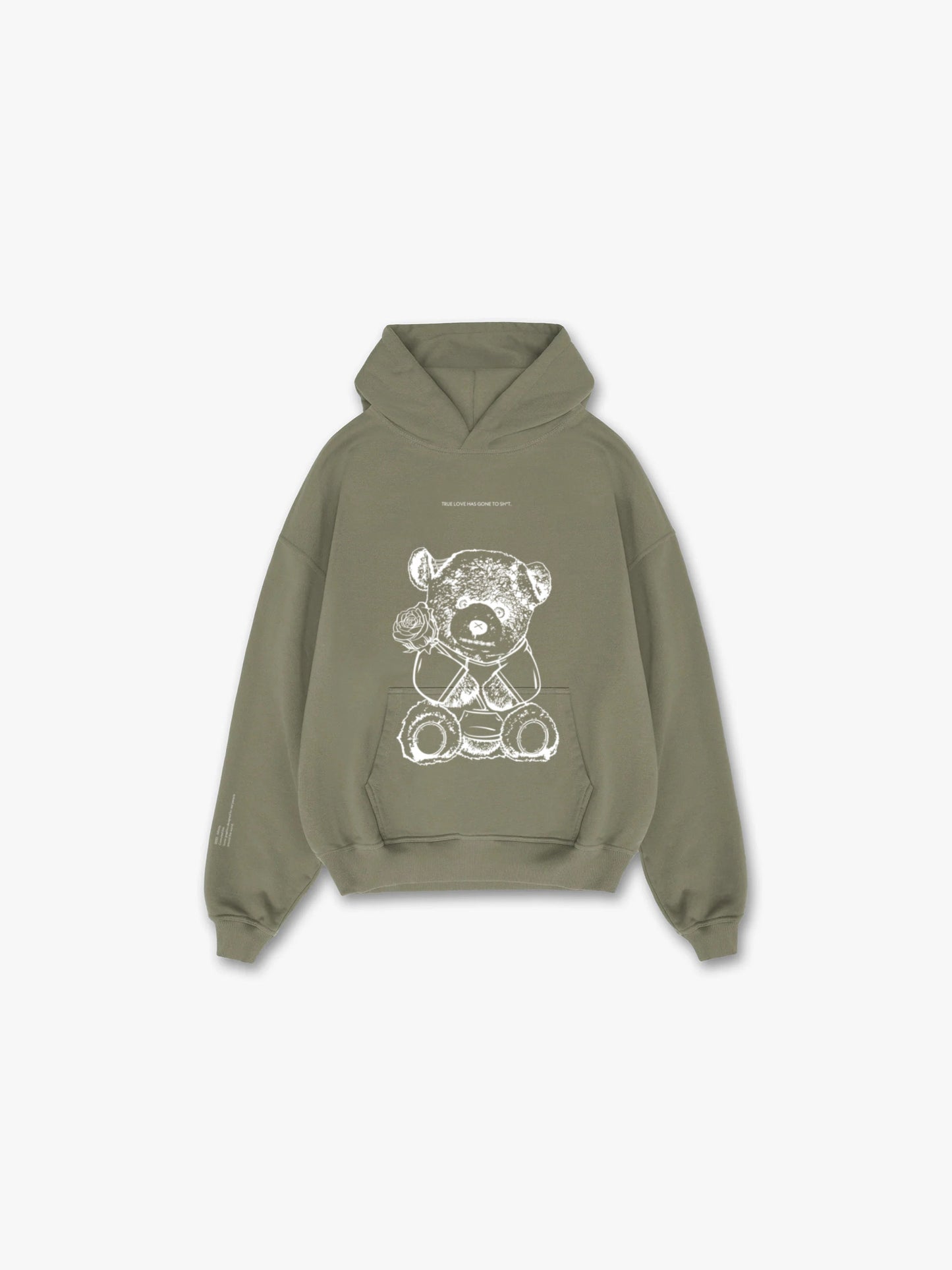 WORDLESS BEAR HOODIE 480