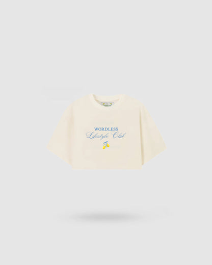WORDLESS WOMANS LEOMON CLUB ULTRA-BOXY TEE 300