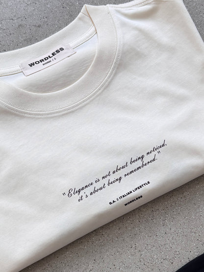 WORDLESS ICONIC Key Boxy Tee 300