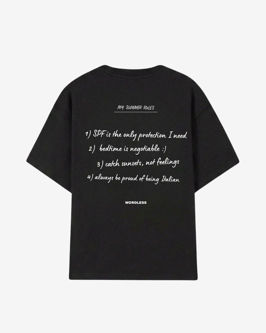 WORDLESS Summer Rules Tee 300