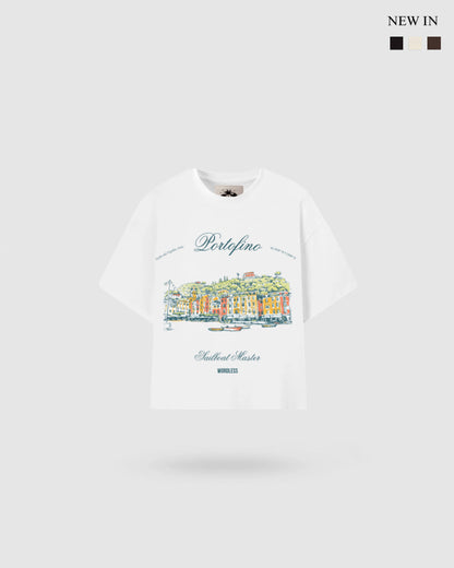 WORDLESS PORTOFINO BOXY TEE 300
