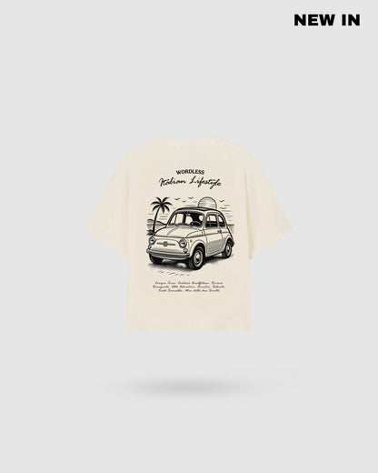 WORDLESS 70S BOXY TEE 300