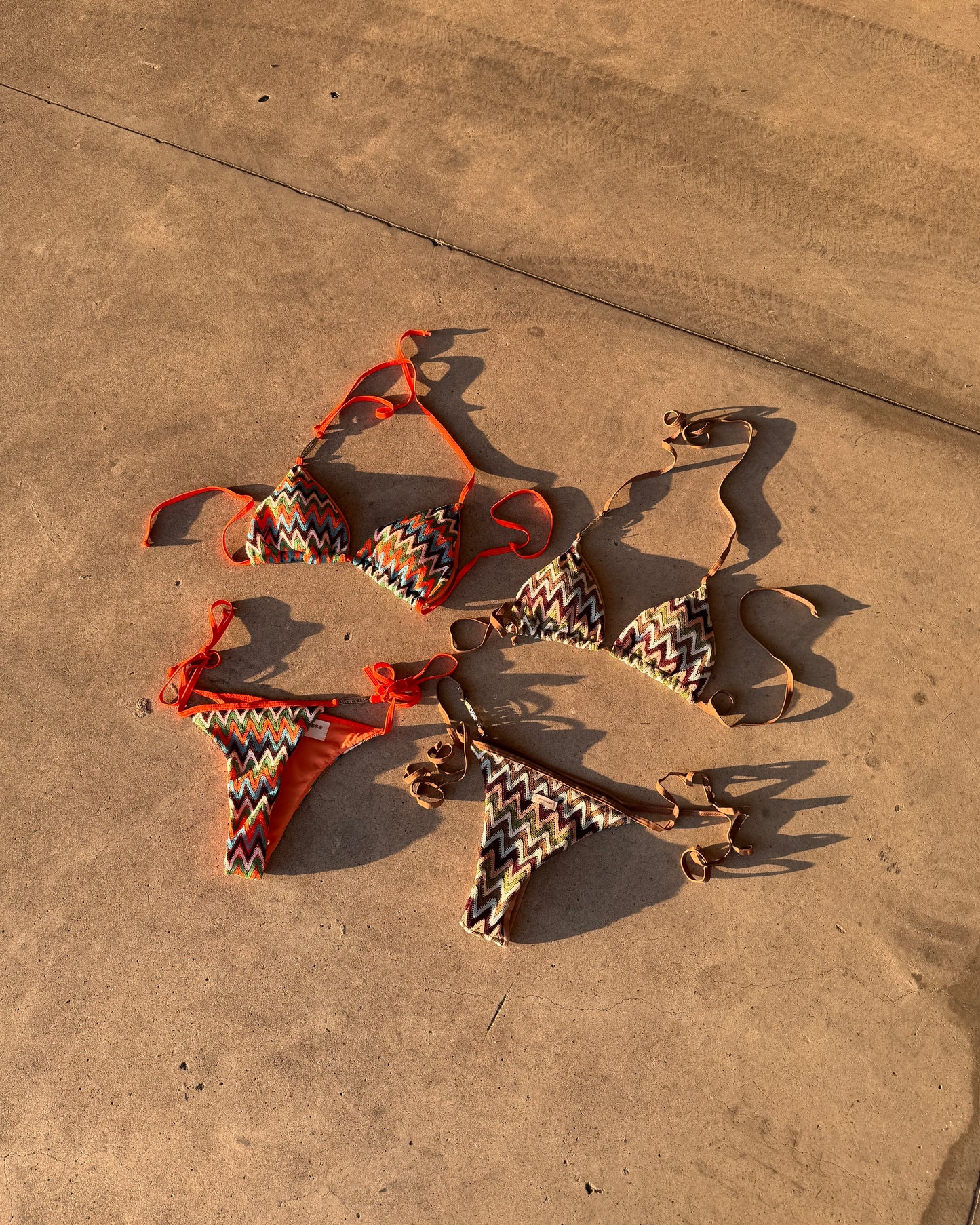 WORDLESS Womans Amalfi Knitted Bikini Set