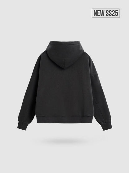 WORDLESS BUTTERFLY WASH ZIP HOODY 400