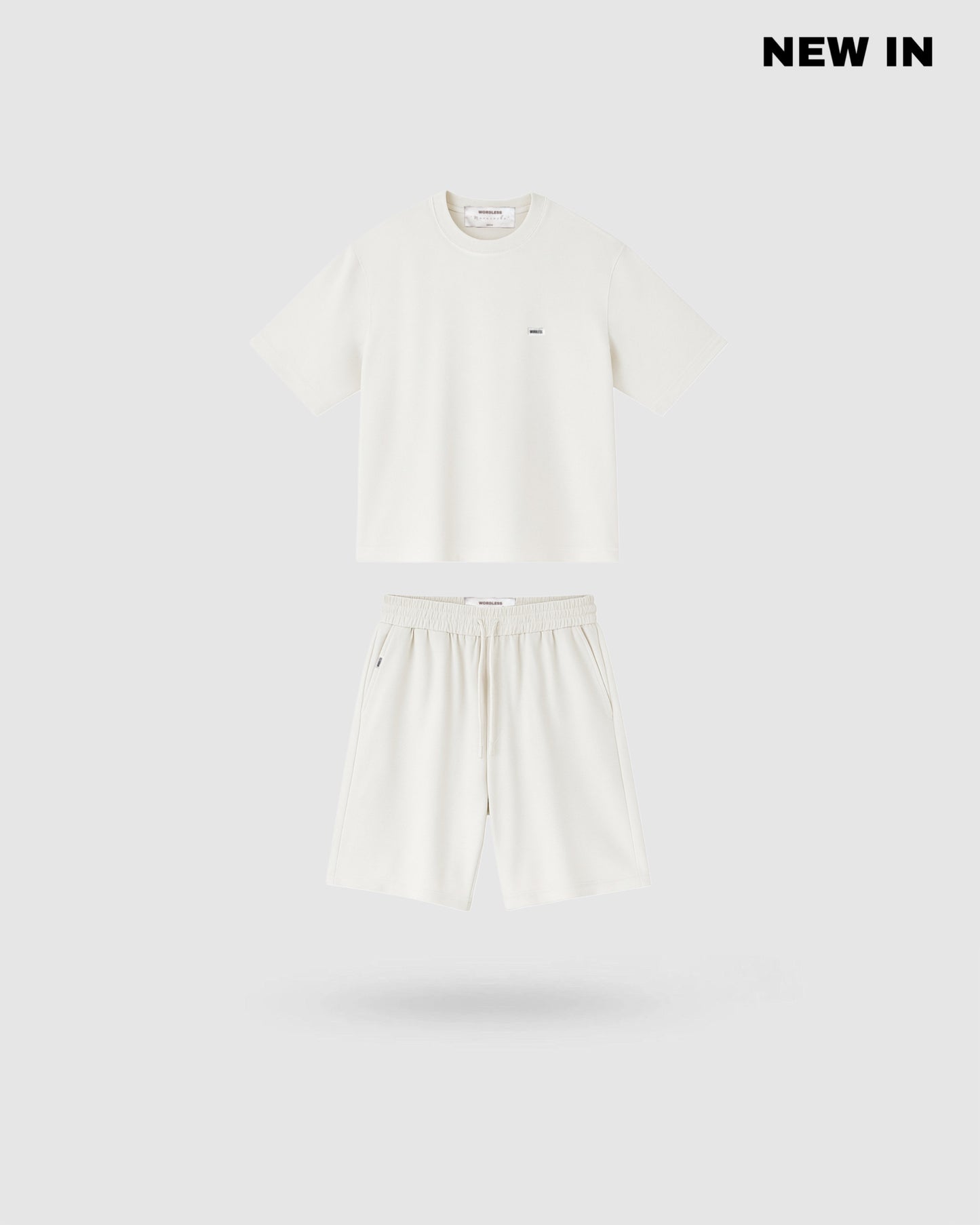 WORDLESS CINQUE TERRE MEN'S SET OFF WHITE