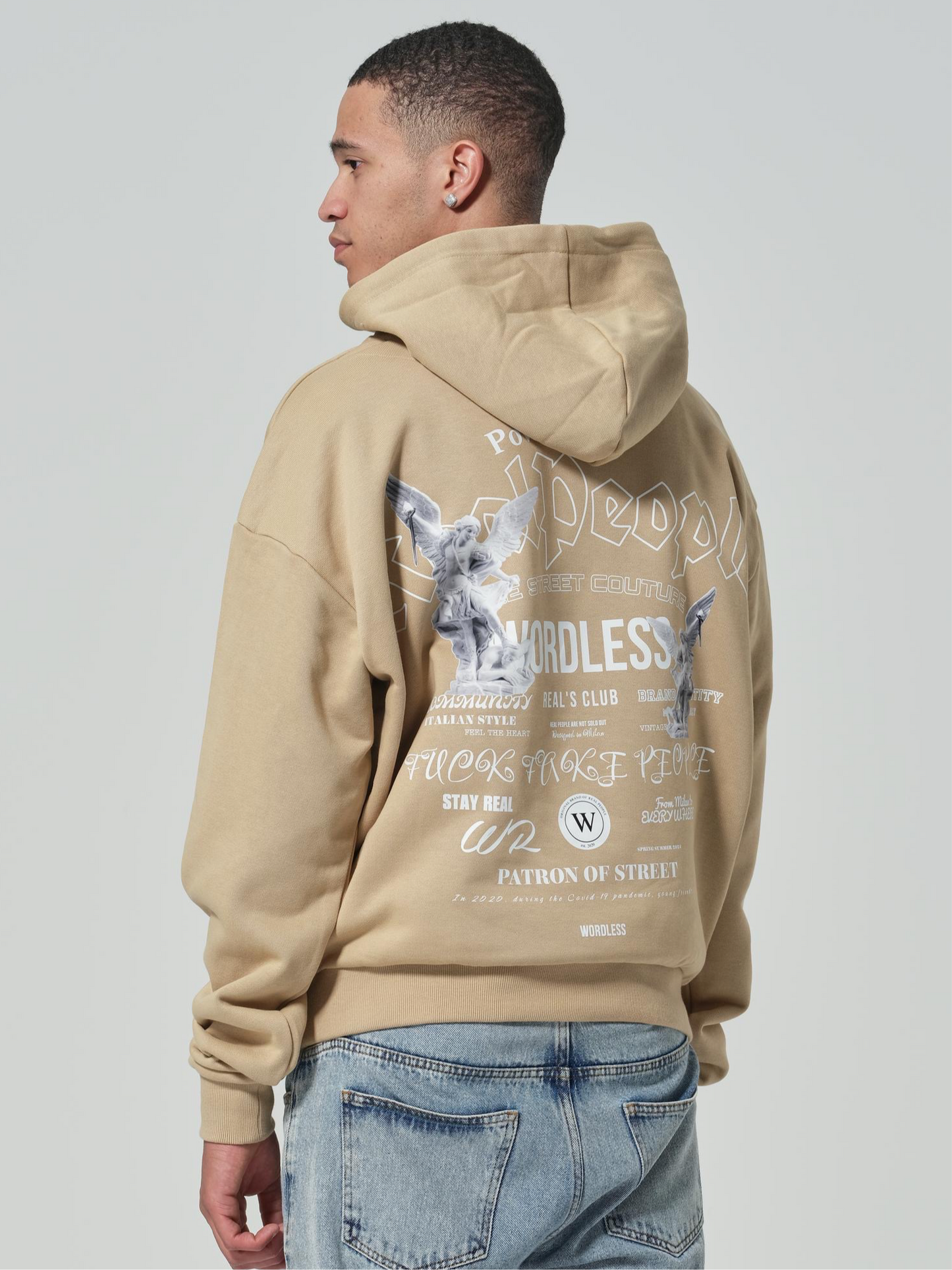 WORDLESS EXPRESSION HOODY 480