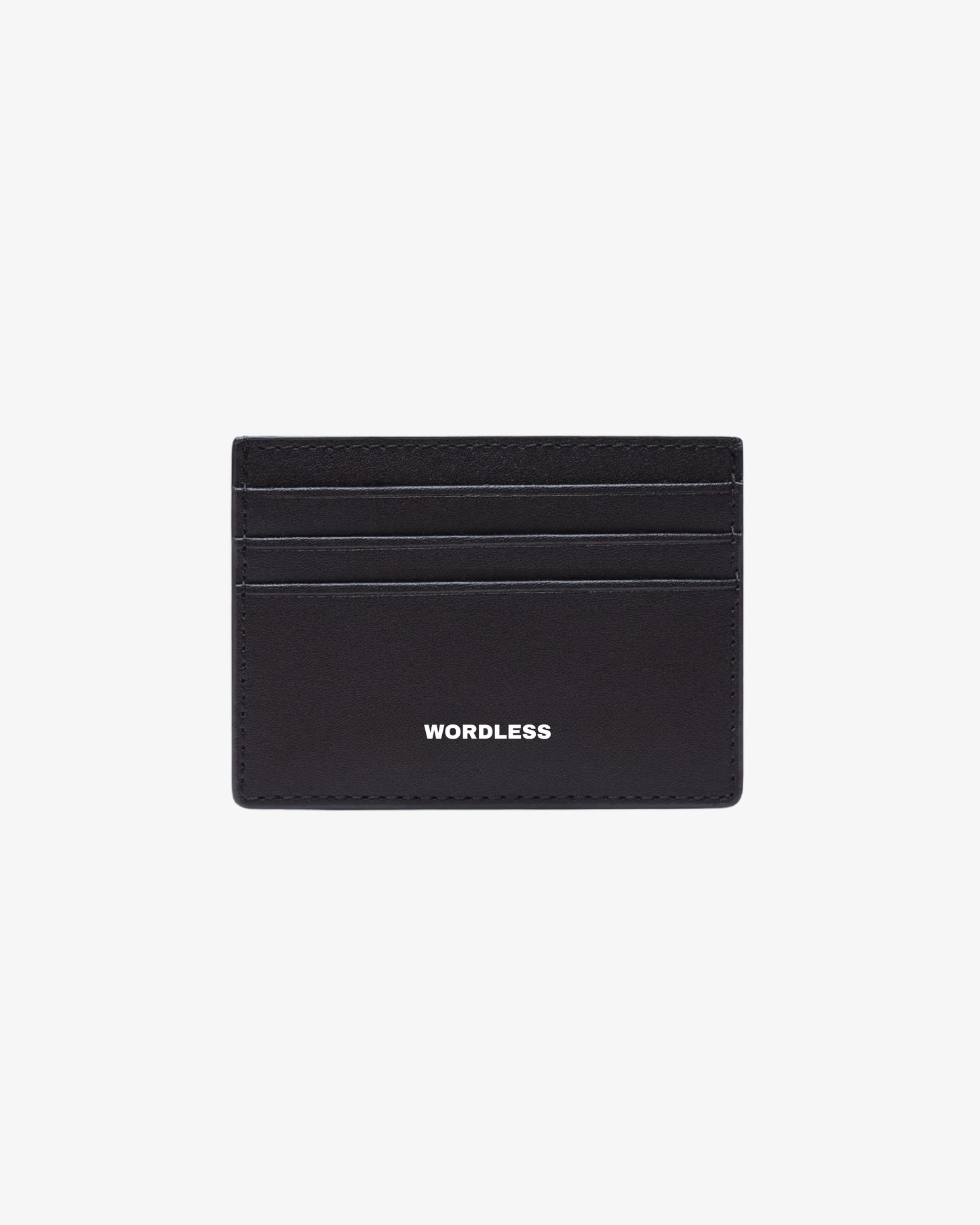 WORDLESS Leather Wallet 01