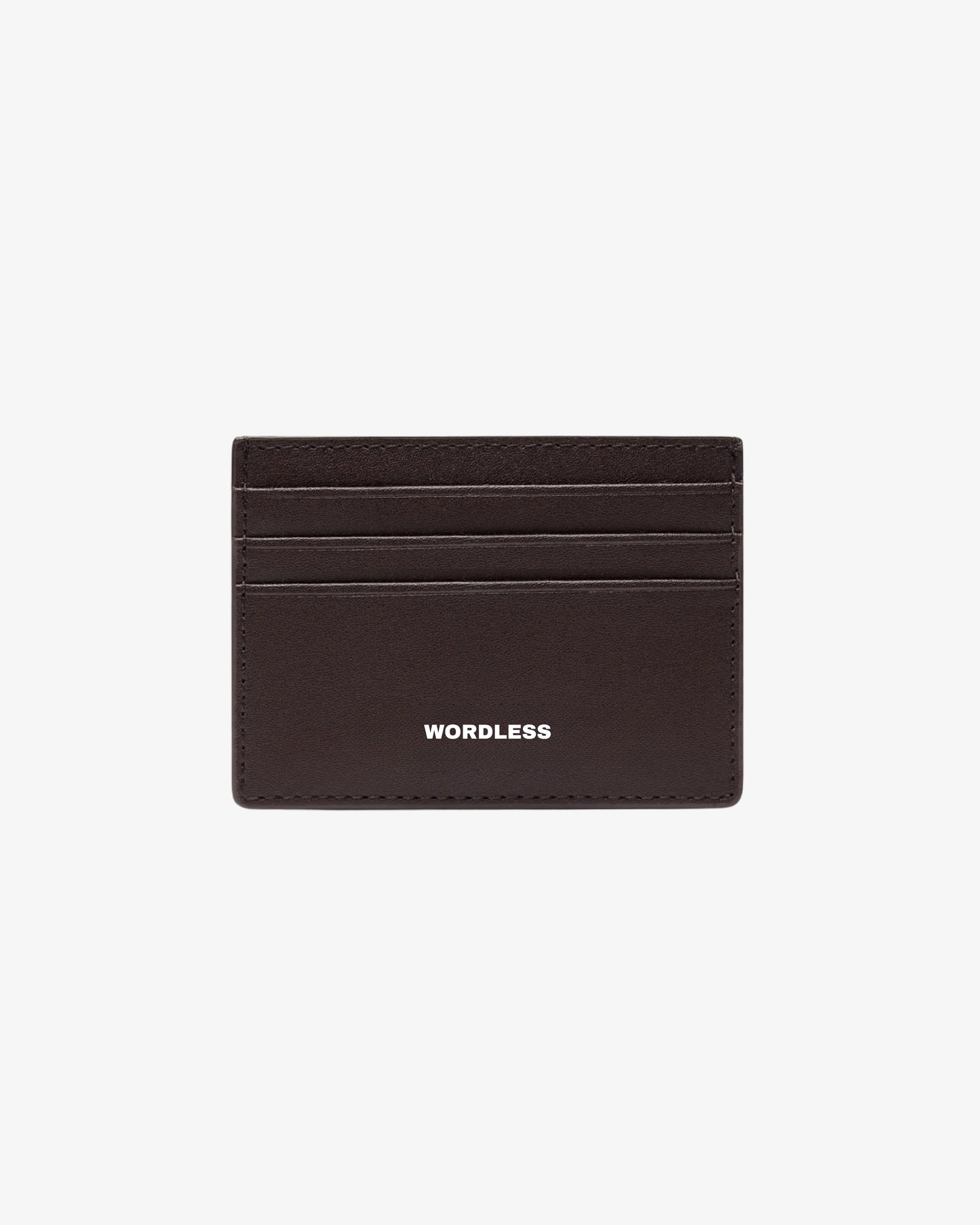 WORDLESS Leather Wallet 01