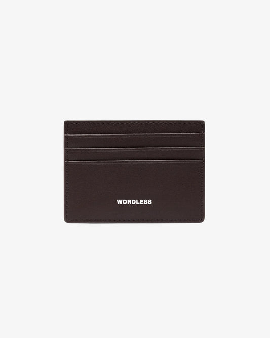 WORDLESS Leather Wallet 01