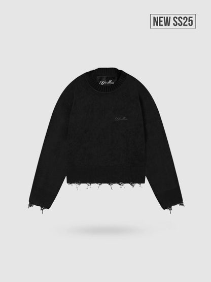 WORDLESS DESTROYED SWEATER I