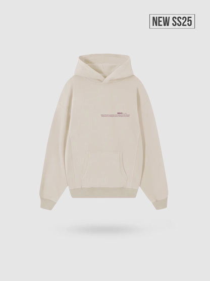 WORDLESS OVERSIZE HOODY “FLOWERS” 450