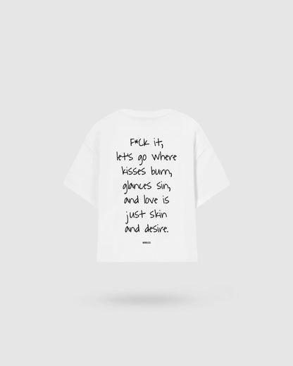 WORDLESS SUMMER 2025 BOXY TEE 300
