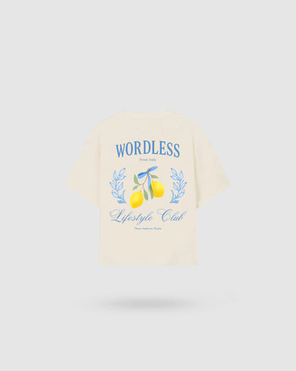WORDLESS LEMON CLUB BOXY TEE 300