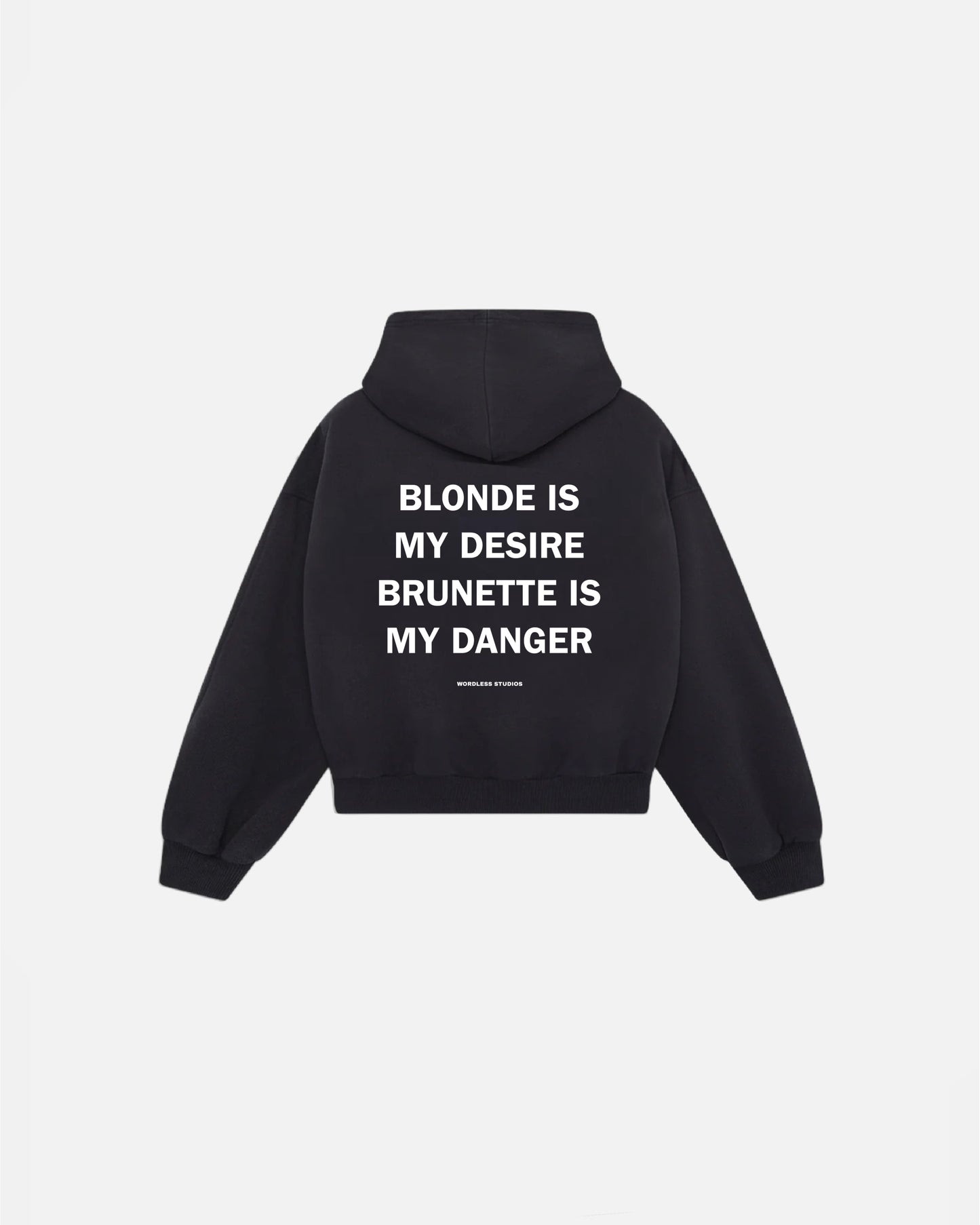 WORDLESS BRUNETTE HOODY 450