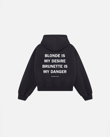 WORDLESS BRUNETTE HOODY 450