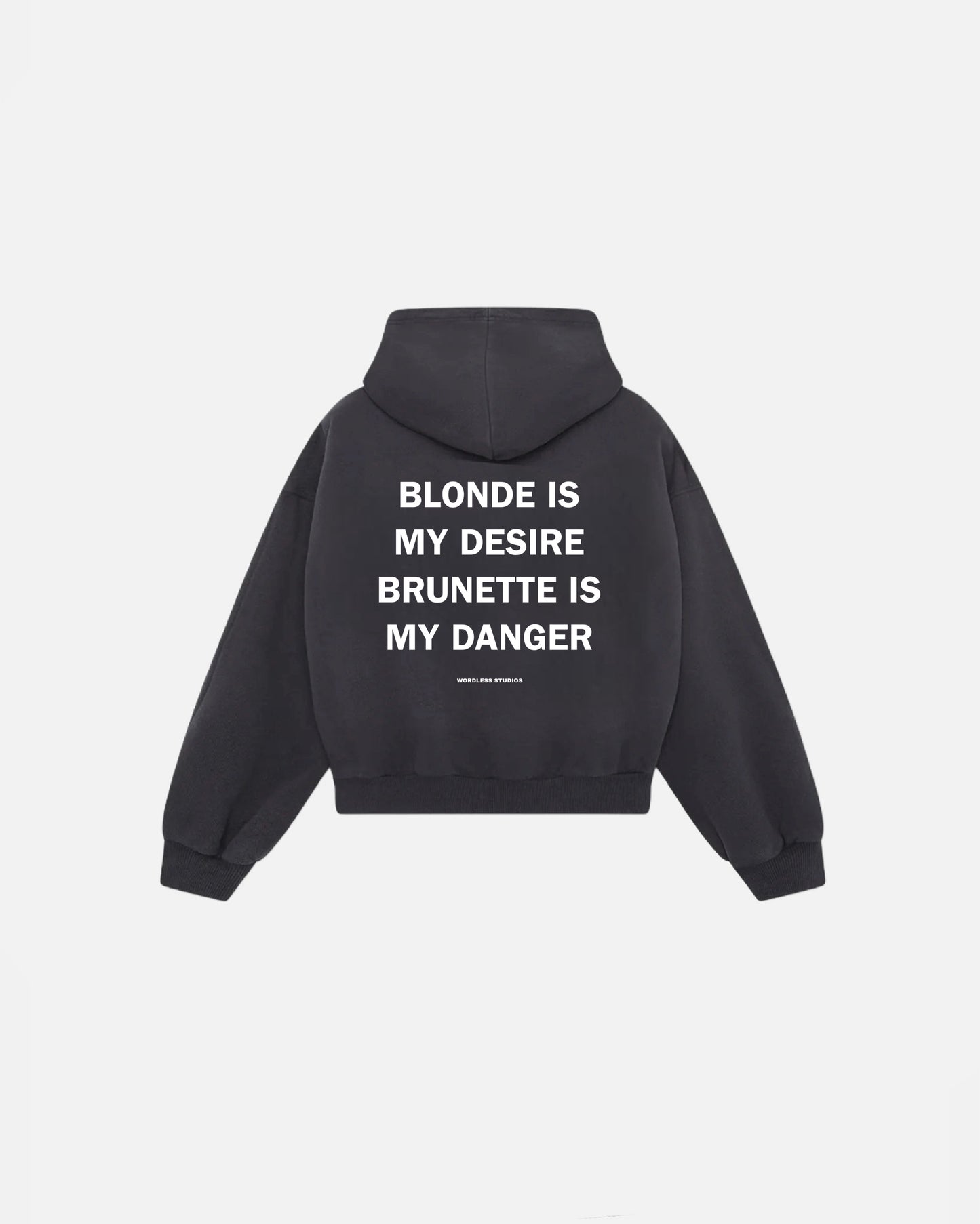 WORDLESS BRUNETTE HOODY 450