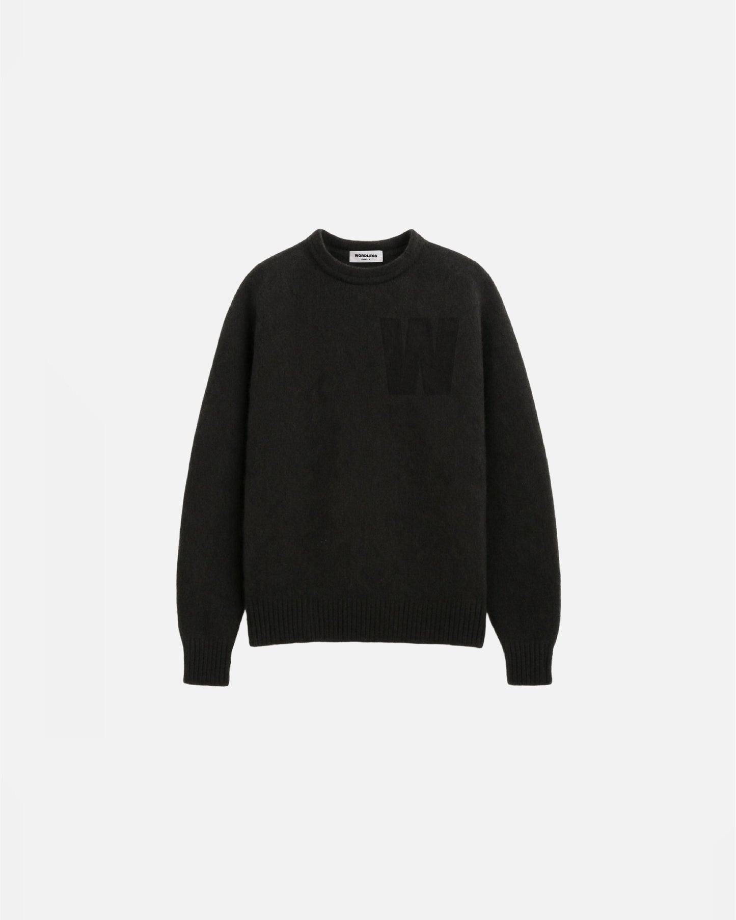 WORDLESS FUZZY KNIT SWEATER LIMITED EDITION