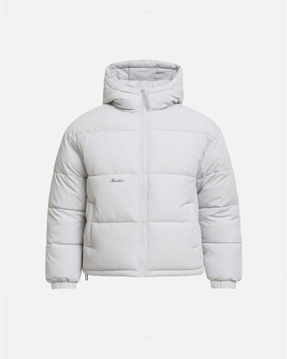 WORDLESS HOODED PUFFER JACKET