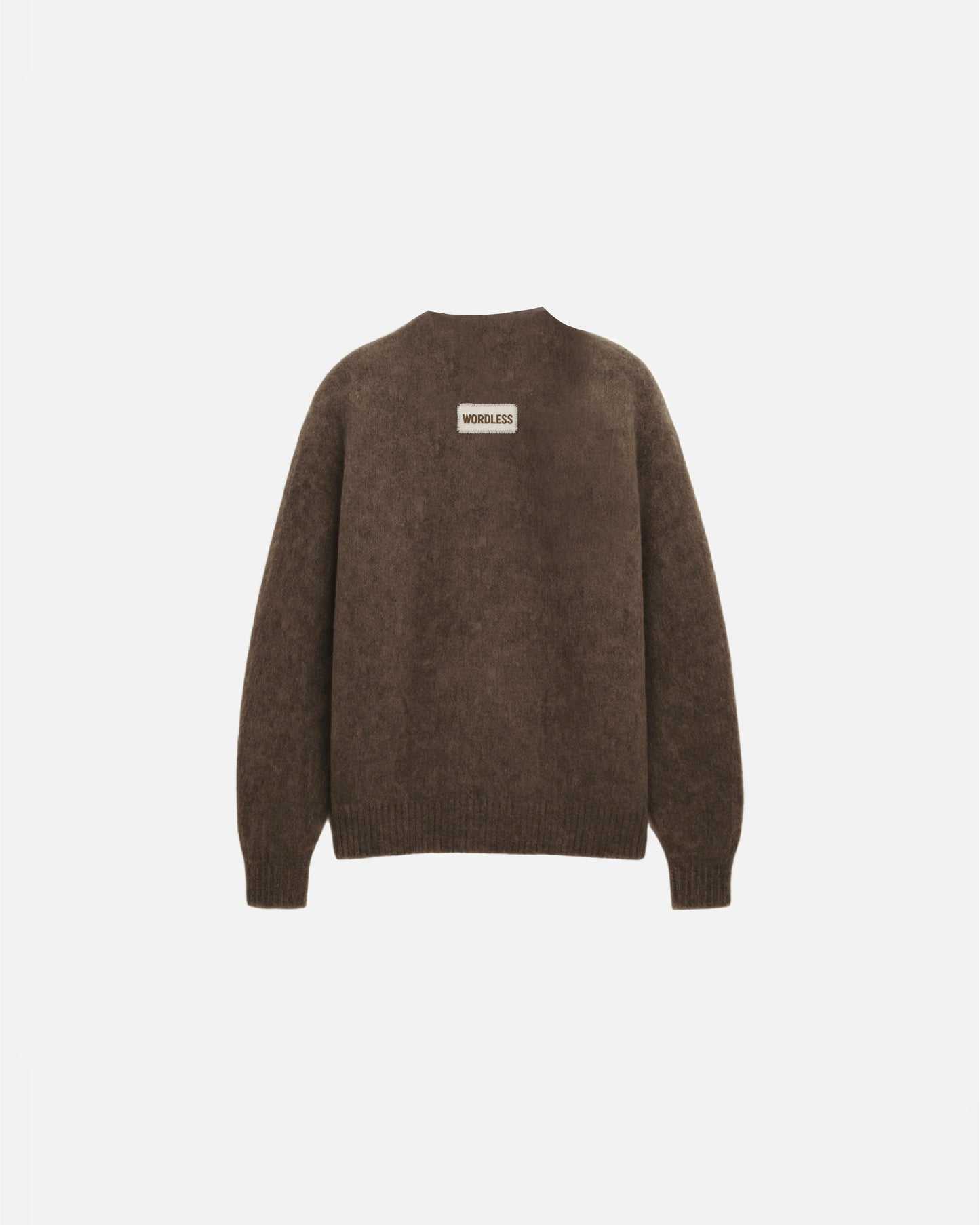 WORDLESS FUZZY KNIT SWEATER LIMITED EDITION