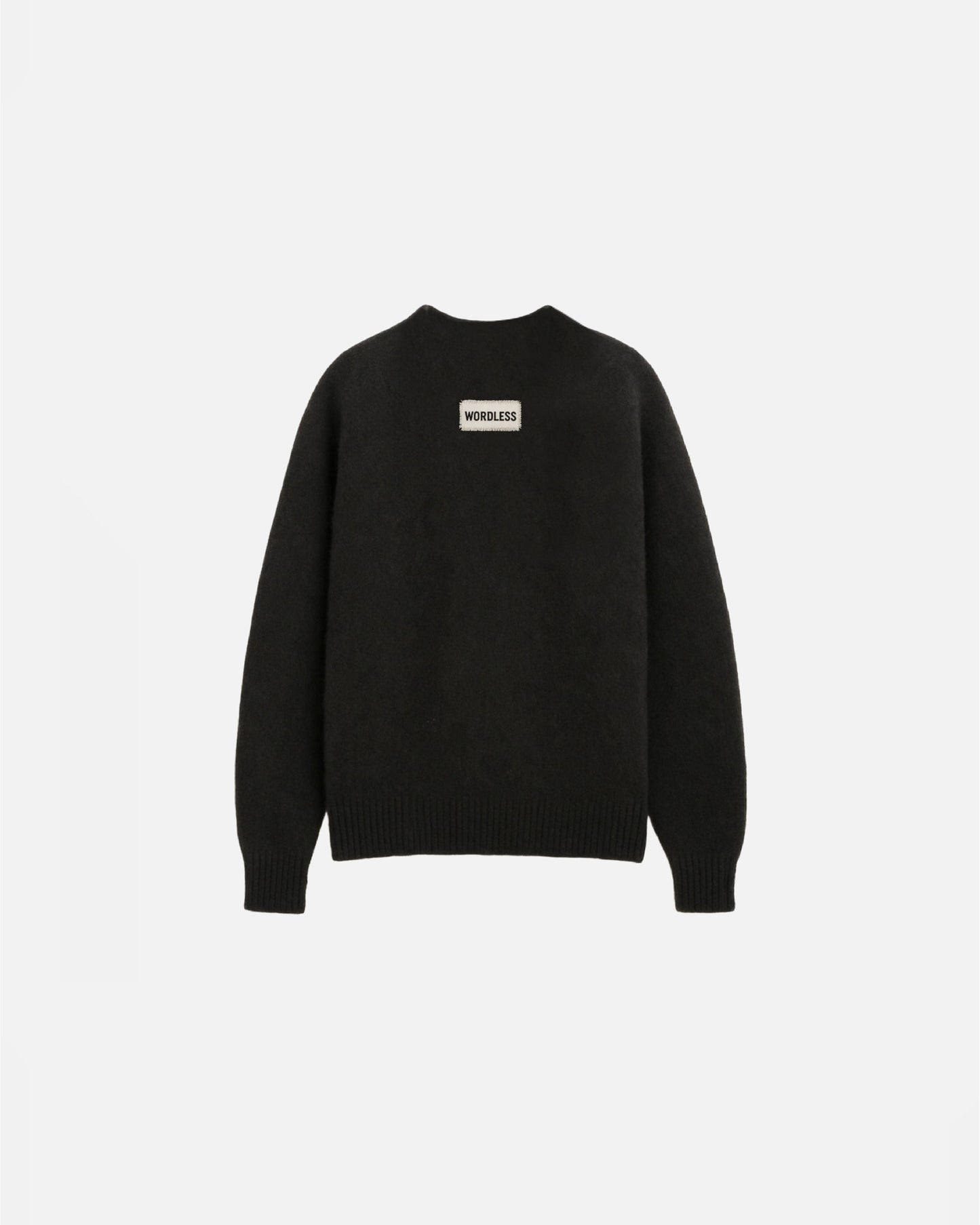 WORDLESS FUZZY KNIT SWEATER LIMITED EDITION