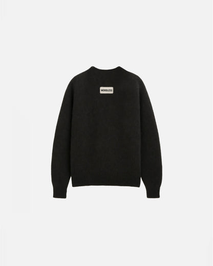 WORDLESS FUZZY KNIT SWEATER LIMITED EDITION