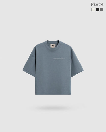 WORDLESS MINIMAL BOXY TEE 330