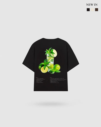 WORDLESS MOJITO BOXY TEE 300