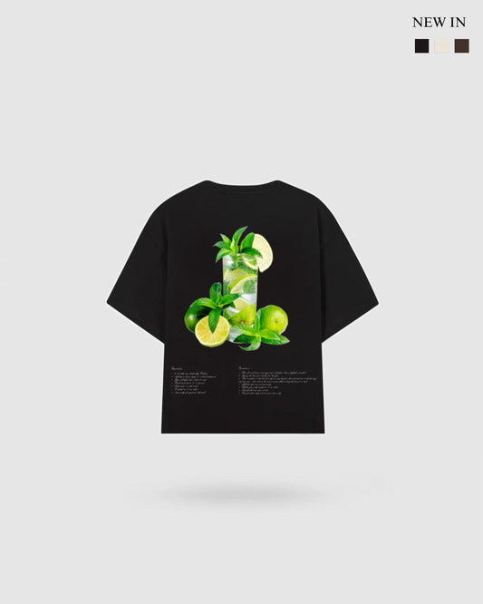 WORDLESS MOJITO BOXY TEE 300
