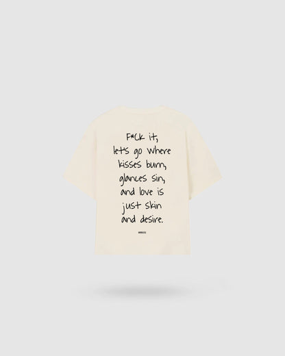 WORDLESS SUMMER 2025 BOXY TEE 300
