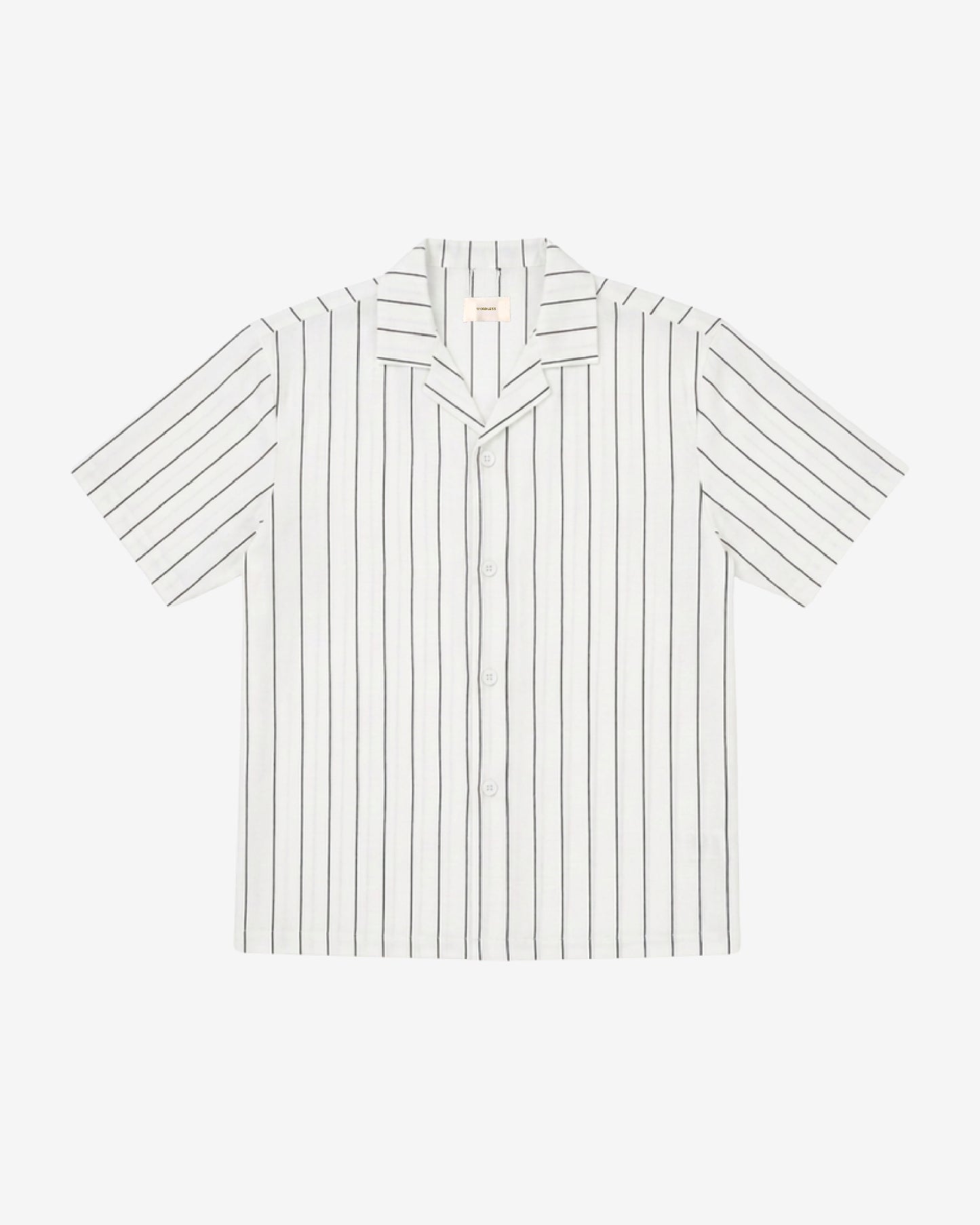 WORDLESS Varigotti Short Sleeve Pinstripe Shirt