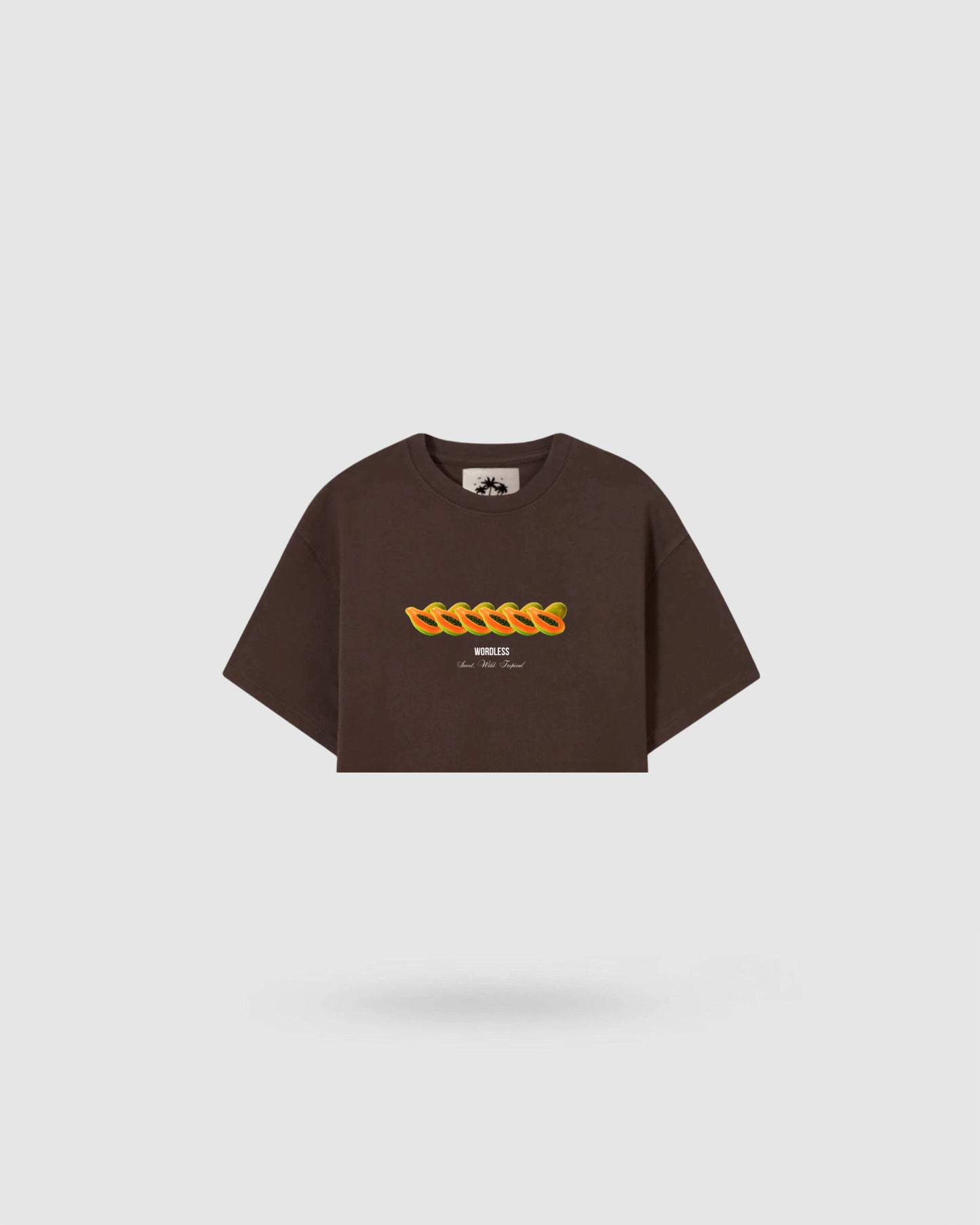 WORDLESS WOMAN'S PAPAYA ULTRA-BOXY TEE 300