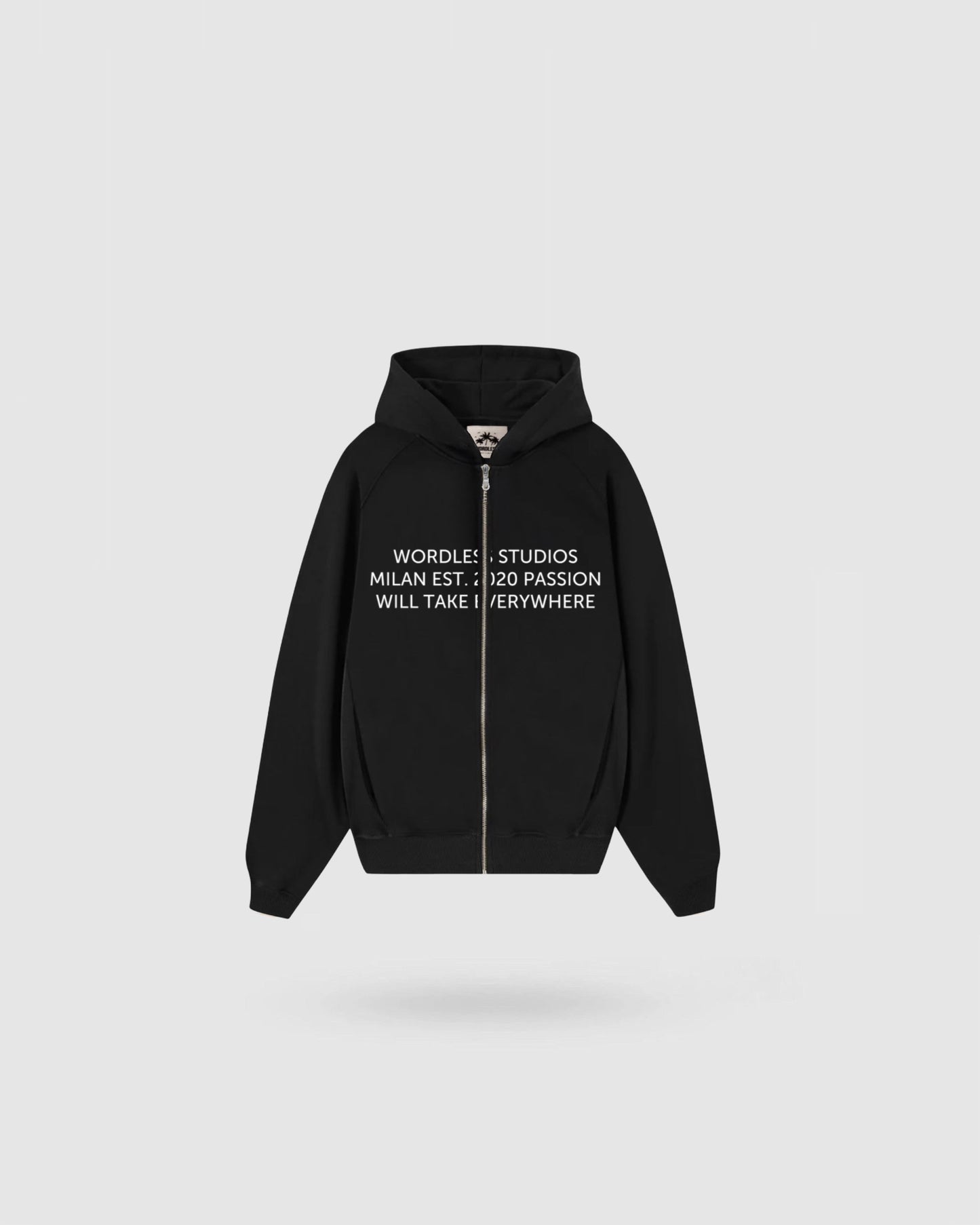 WORDLESS STUDIOS ZIP HOODY 400