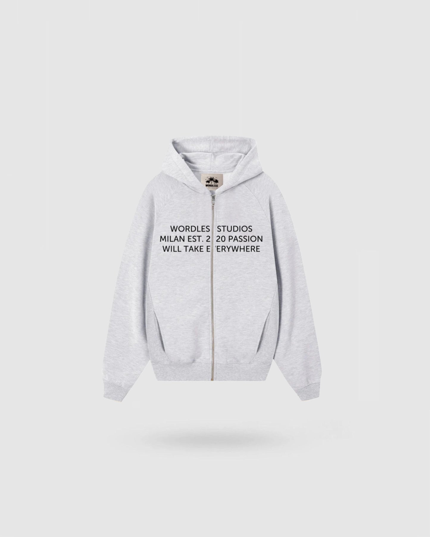 WORDLESS STUDIOS ZIP HOODY 400