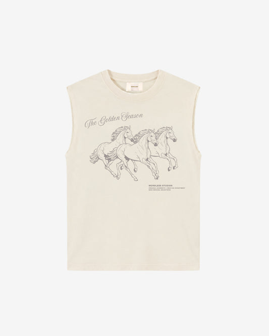 WORDLESS Golden Season Tank Top 300