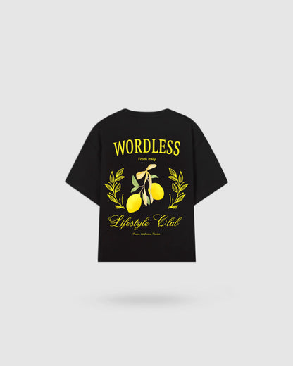 WORDLESS LEMON CLUB BOXY TEE 300