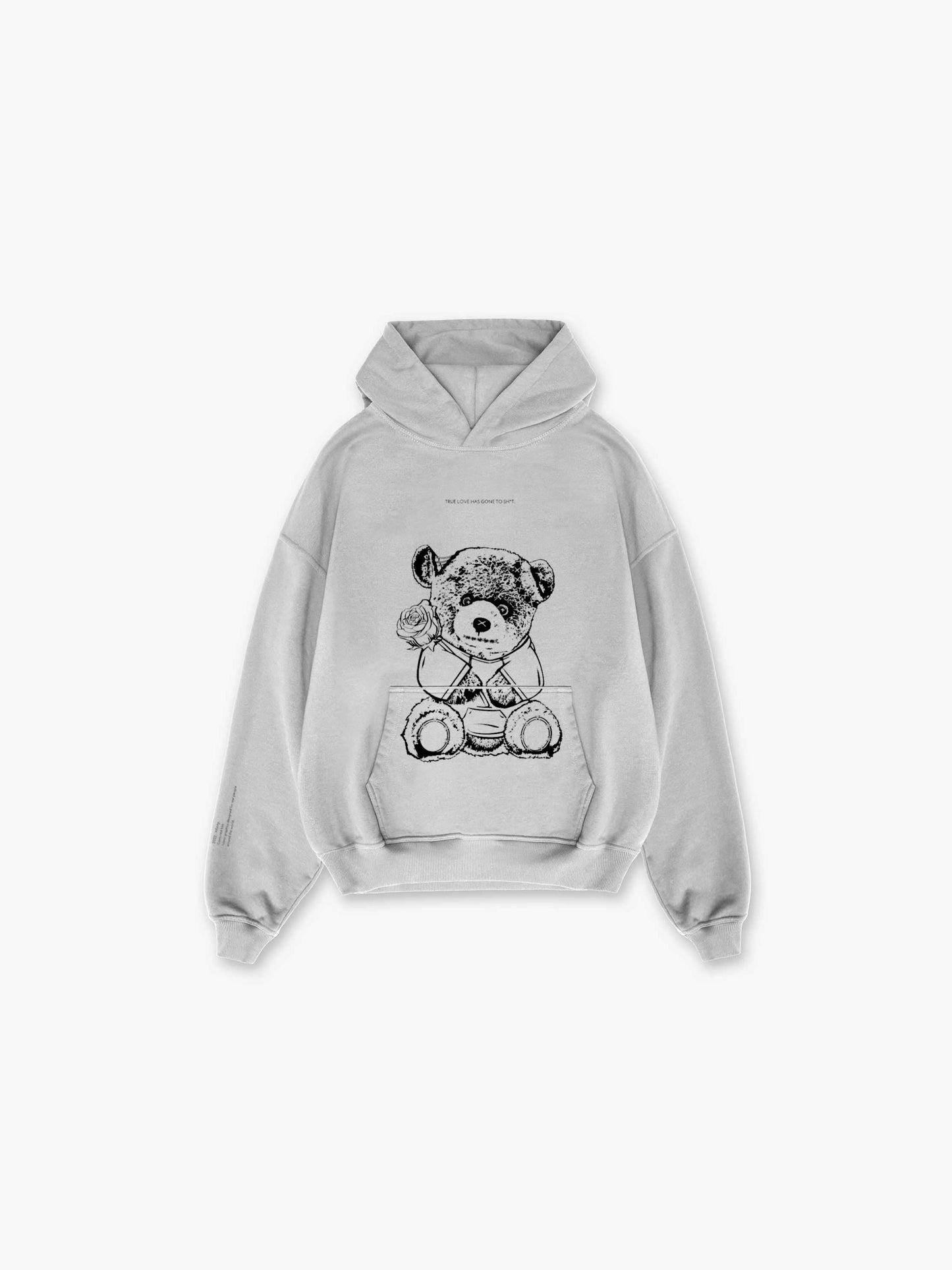 WORDLESS BEAR HOODIE 480