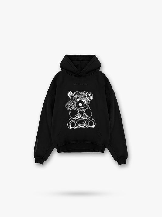 WORDLESS BEAR HOODIE 400