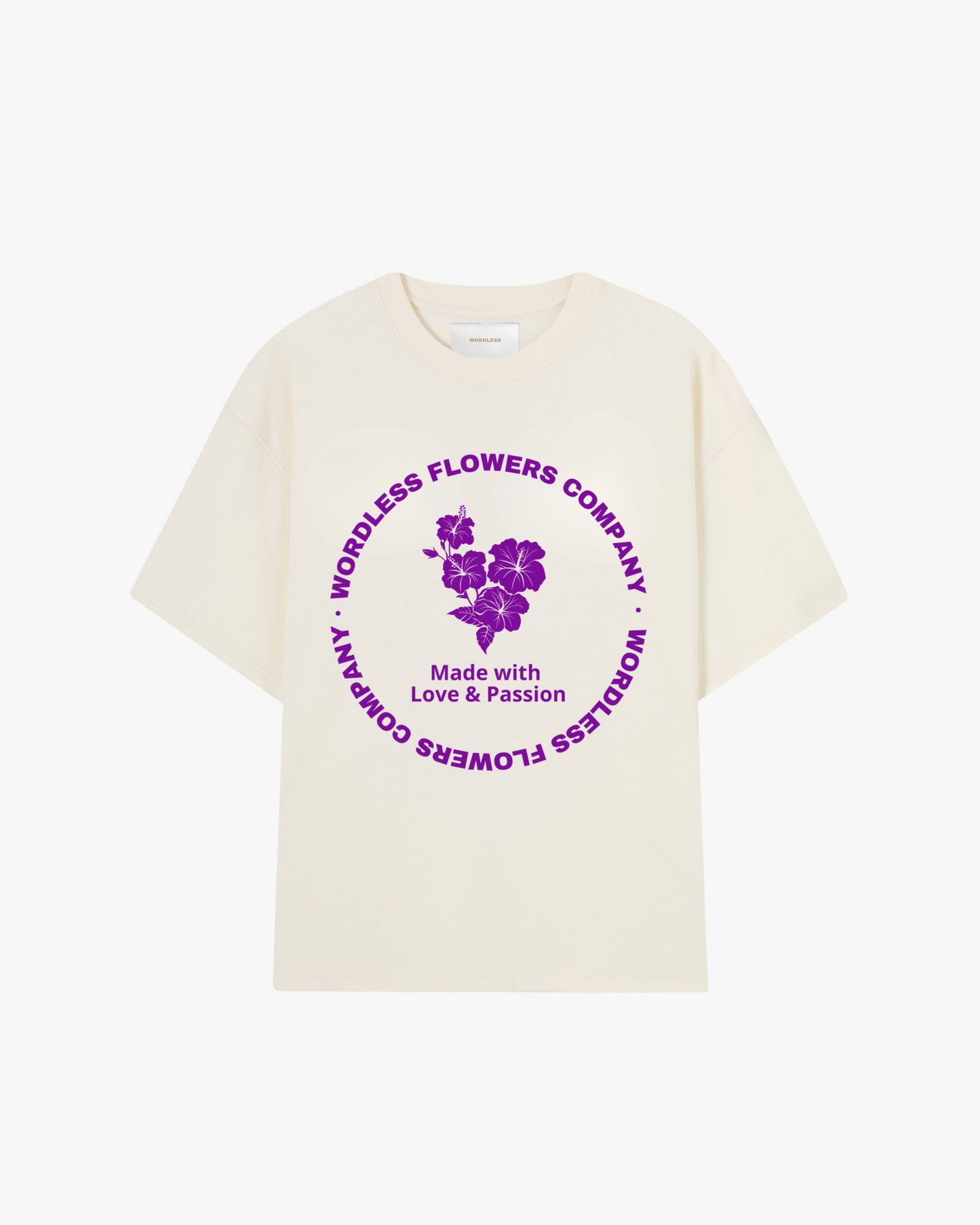 WORDLESS Flowers Company Tee 300