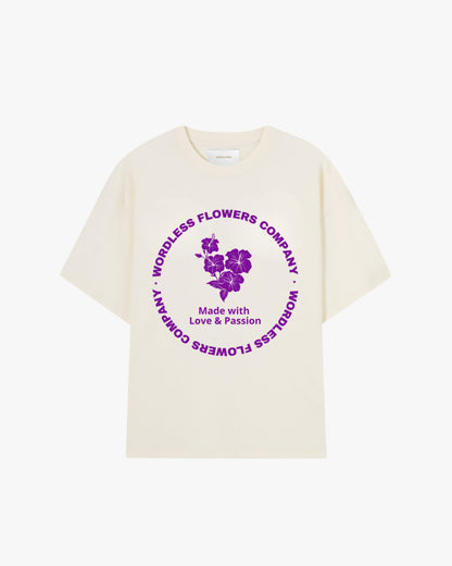 WORDLESS Flowers Company Tee 300