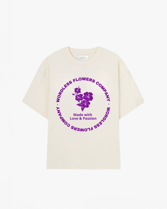 WORDLESS Flowers Company Tee 300