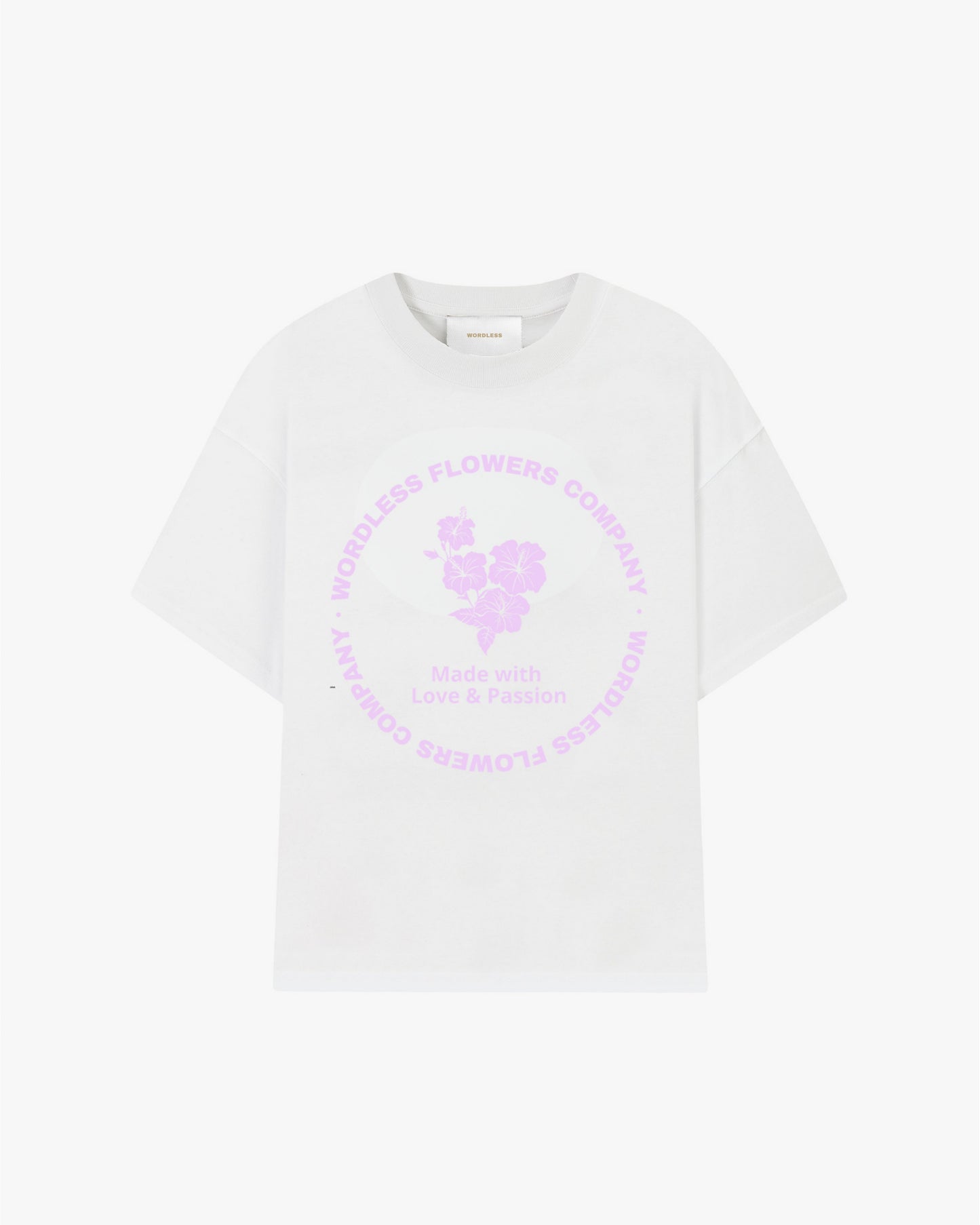 WORDLESS Flowers Company Tee 300