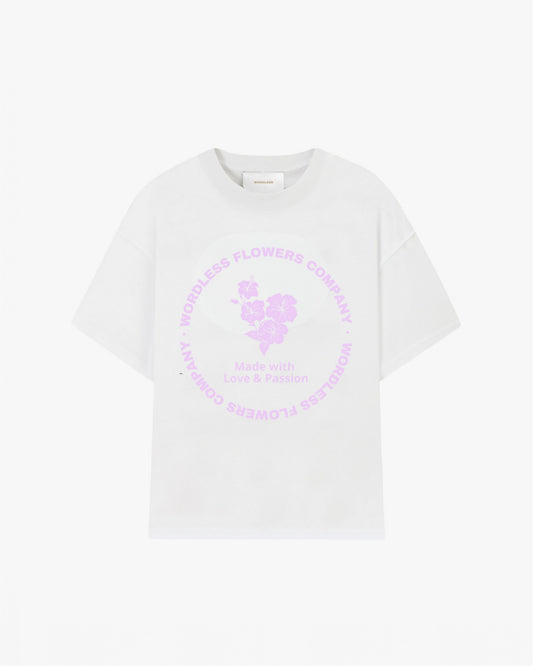 WORDLESS Flowers Company Tee 300